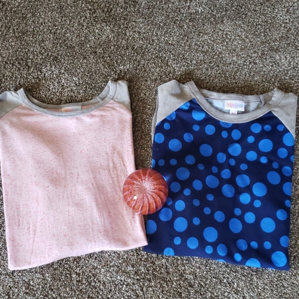 2 LulaRoe Randy Shirts - Picture 2 of 2